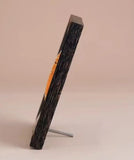 Brass linga Bhairavi panel Yellow (Turmeric)