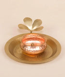 Hammered Lotus Lamp