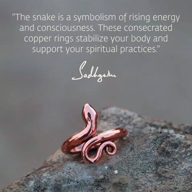 Copper snake ring best sale amazon