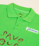 Save Soil LS - Collar T-Shirt