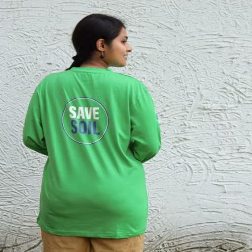 Save Soil LS - Round Neck T-Shirt
