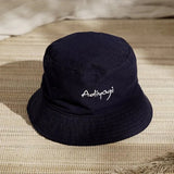 100 % Cotton Adiyogi Bucket Hat - Navy Blue