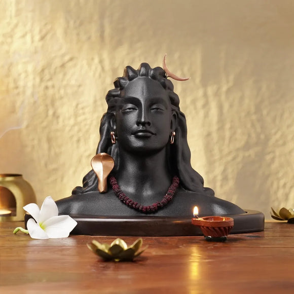 Adiyogi Statue with consecrated linga, 6 inch in height – Isha Life EU