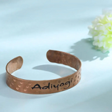 Adiyogi Copper Cuff