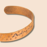 Adiyogi Copper Cuff