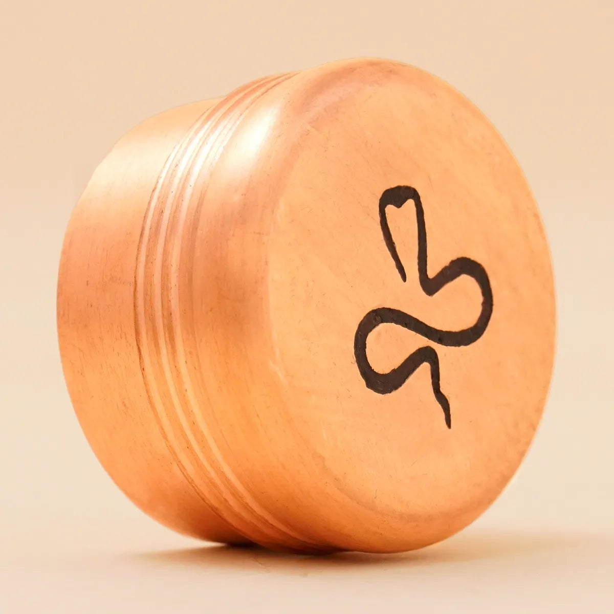 Copper Vibhuti Storage Pot (Small) - Naga