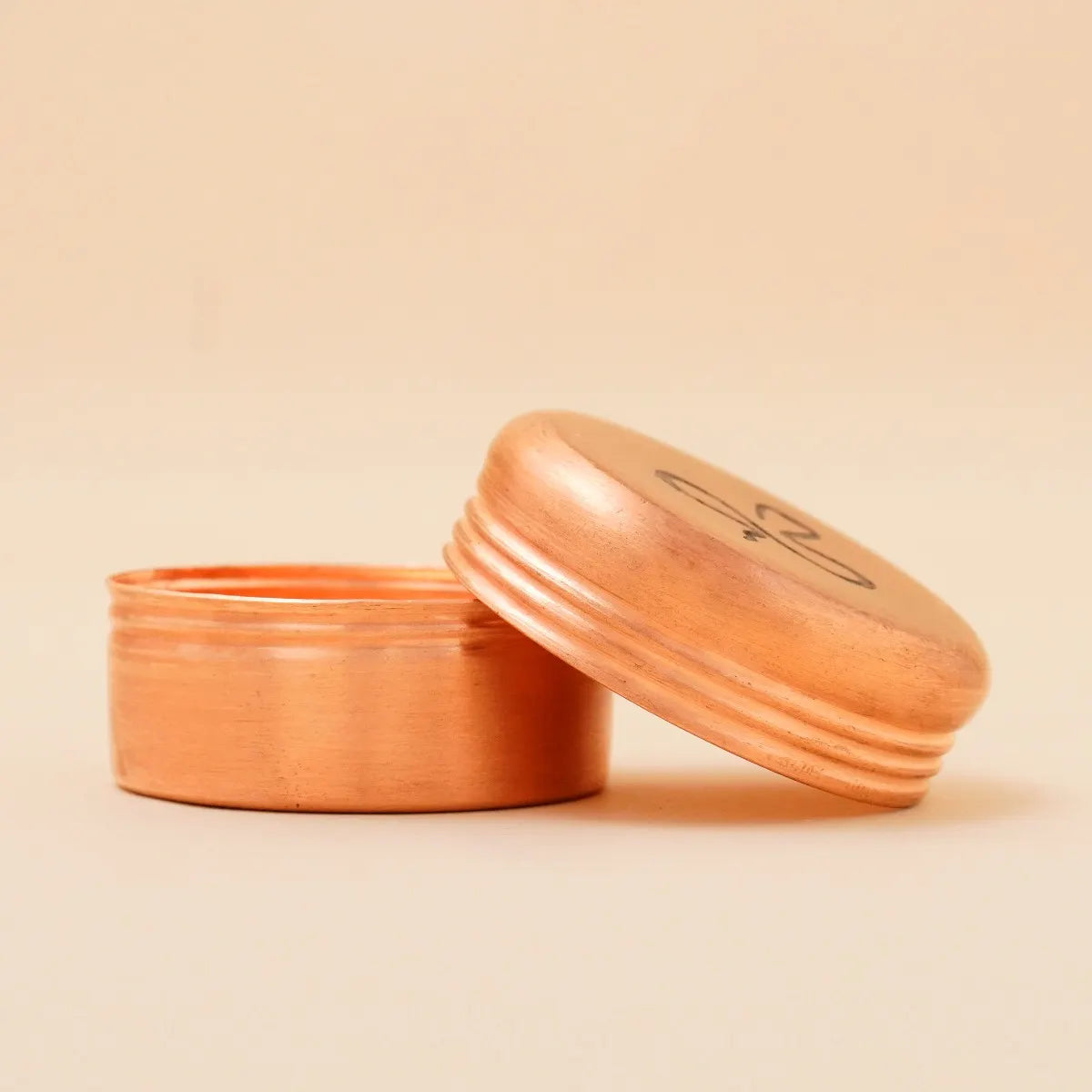 Copper Vibhuti Storage Pot (Small) - Naga