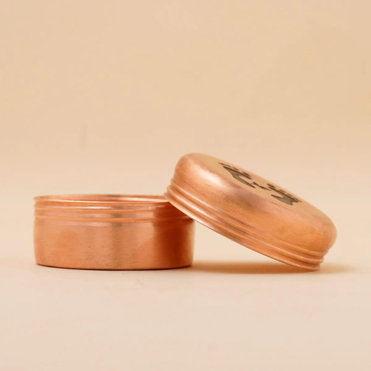 Copper Vibhuti Storage Pot (Small) - Padam