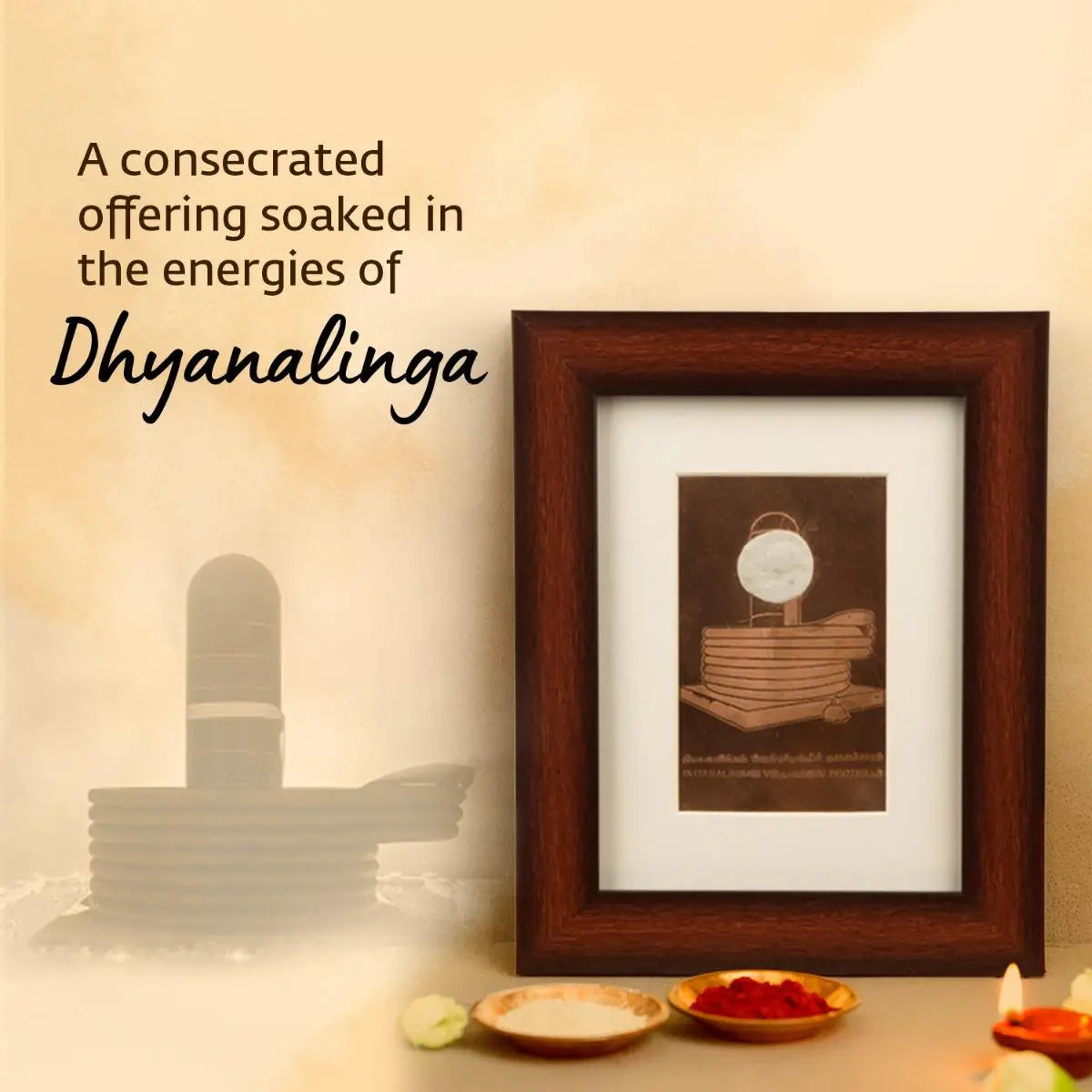 Energized Dhyanalinga Yantra 20mm