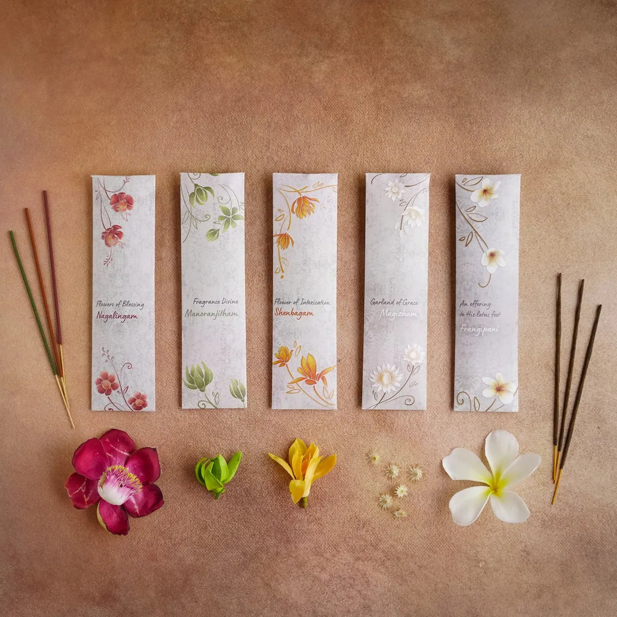 Flowers of Isha incense Gift set