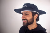 100 % Cotton Adiyogi Sun Hat - Navy Blue