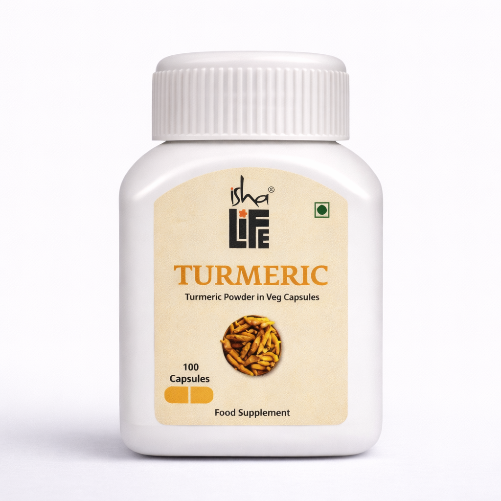 Turmeric Powder in Vegetarian Capsules