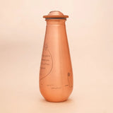 Copper Water Bottle Engraved with Sadhguru Quote, 700 ml