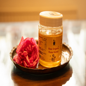 Isha Raw Organic Rose Honey