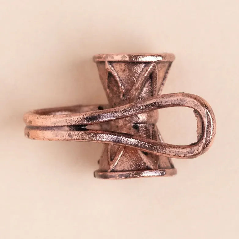 Unisex Damru Ear Cuff - Copper
