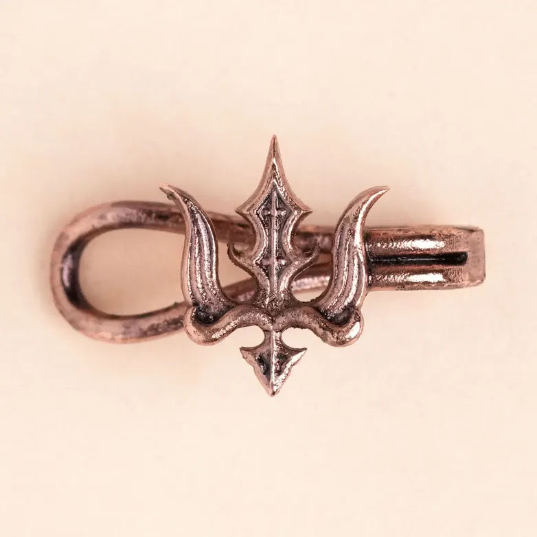 Unisex Trishul Ear Cuff - Copper