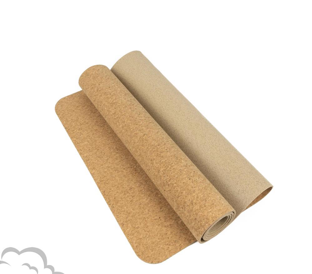 Organic Yoga Mat Cork + Latex