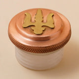 Yoga Yoga Yogeshwaraya silver lined copper bottle -Small