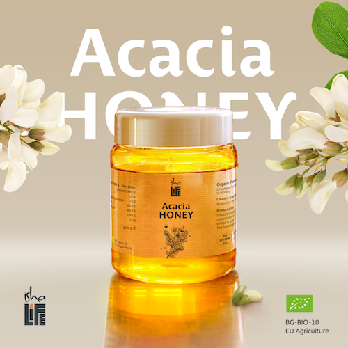 Isha Raw Organic Acacia honey