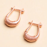 Adiyogi Copper Earring