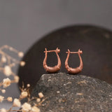 Adiyogi Copper Earring