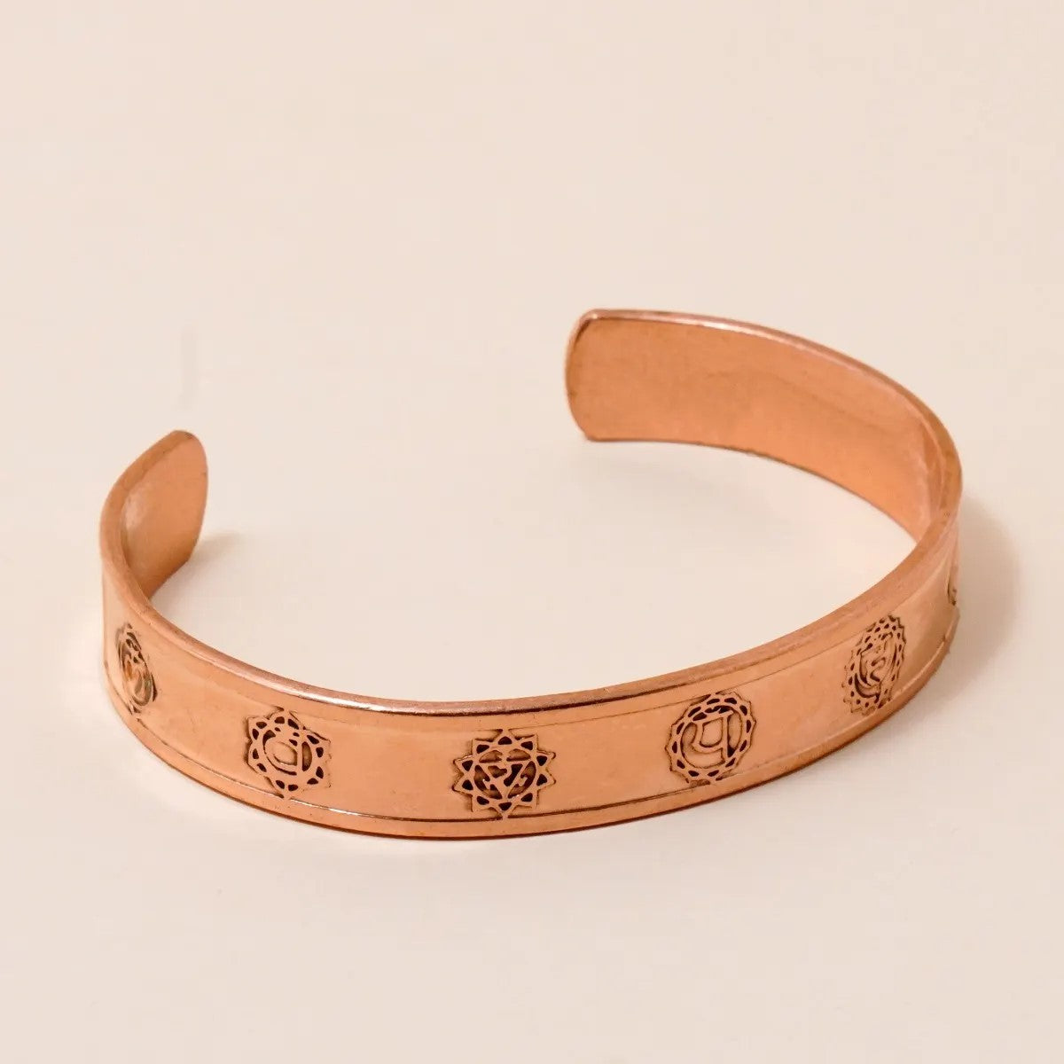 Chakra Copper Cuff