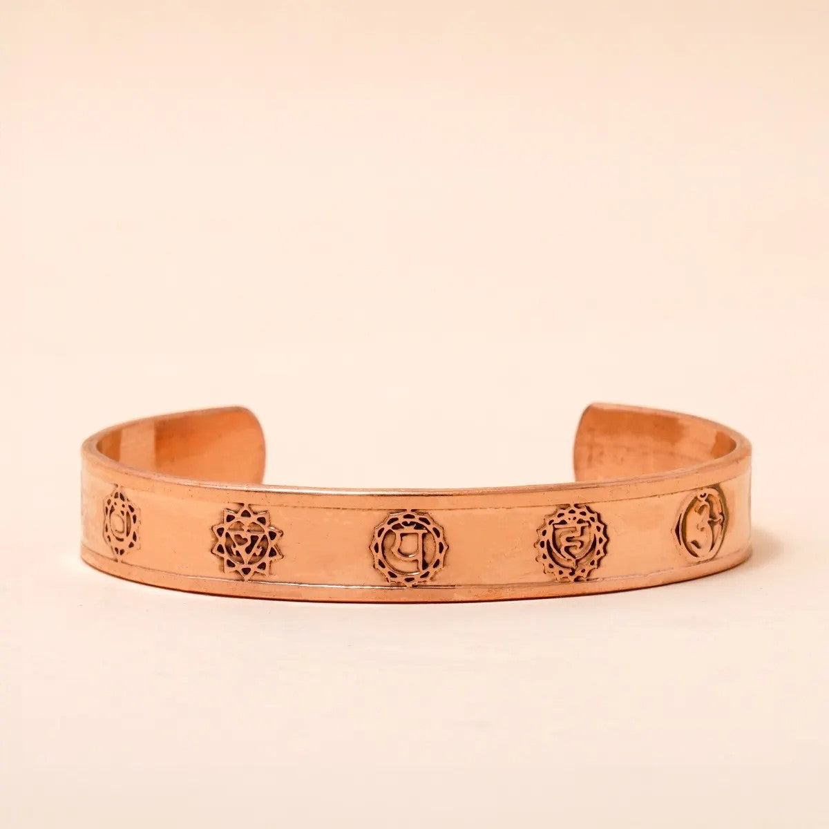 Chakra Copper Cuff