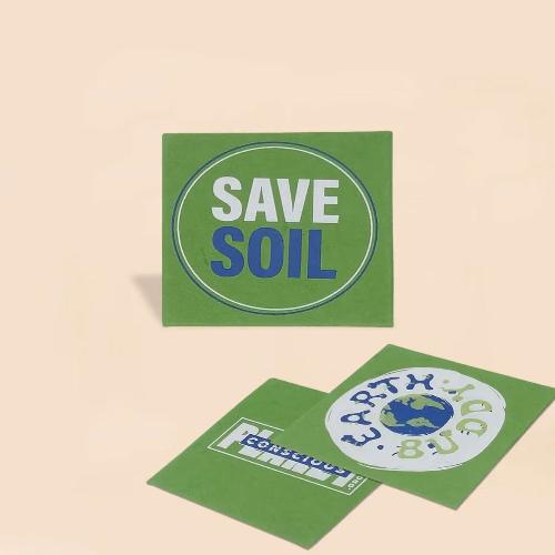 Save Soil Coasters ( Set of 3 )
