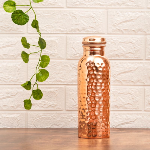 Buy Isha Copper Water Bottle Online - to Purify Water for your health. – Isha Life EU