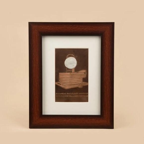 Energized Dhyanalinga Yantra . Exudes energies of Dhyanalinga. Creates a space conducive for sadhana & meditation.