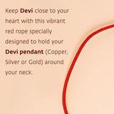 Linga Bhairavi pendant rope.