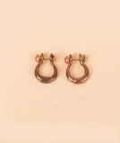 Adiyogi Copper Earring