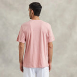 Unisex Cotton Ultimate Outlaw Printed T-shirt - Peach