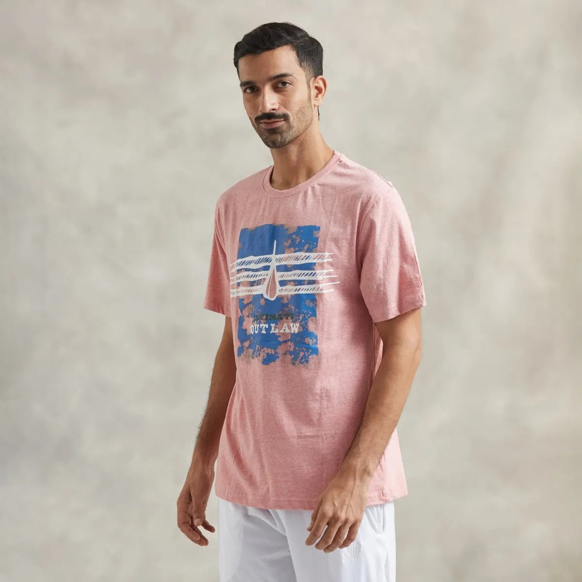Ultimate Outlaw T-Shirt Peach 100% Cotton