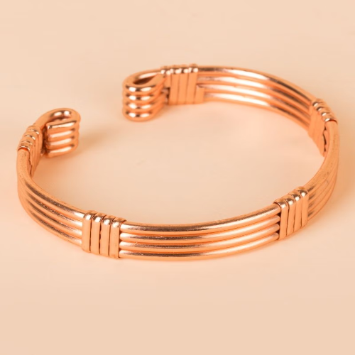 Copper Wire Cuff (Unisex)