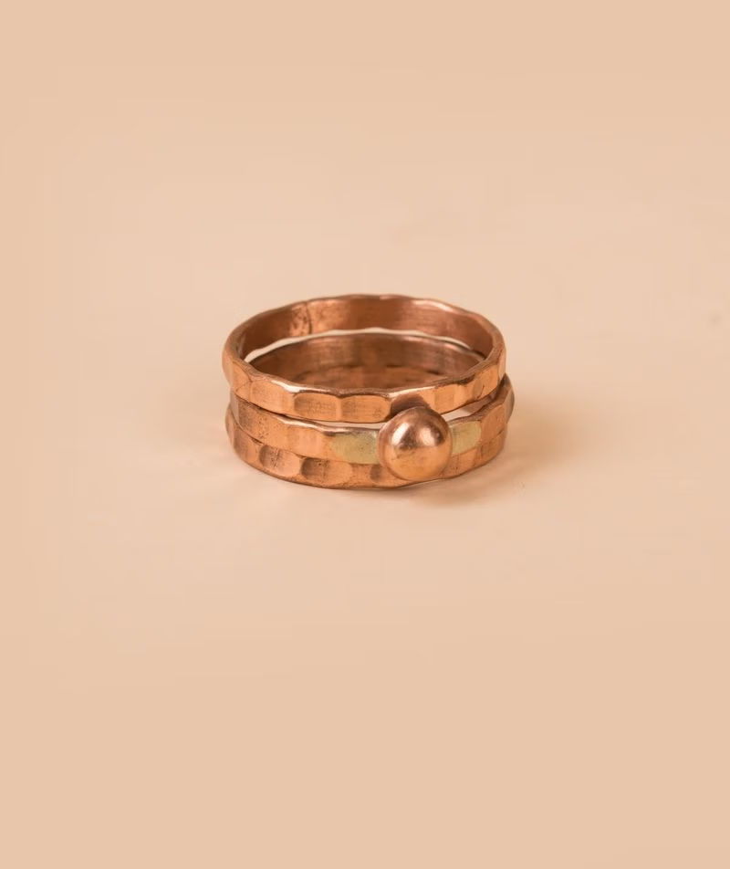 Copper Linga Ring