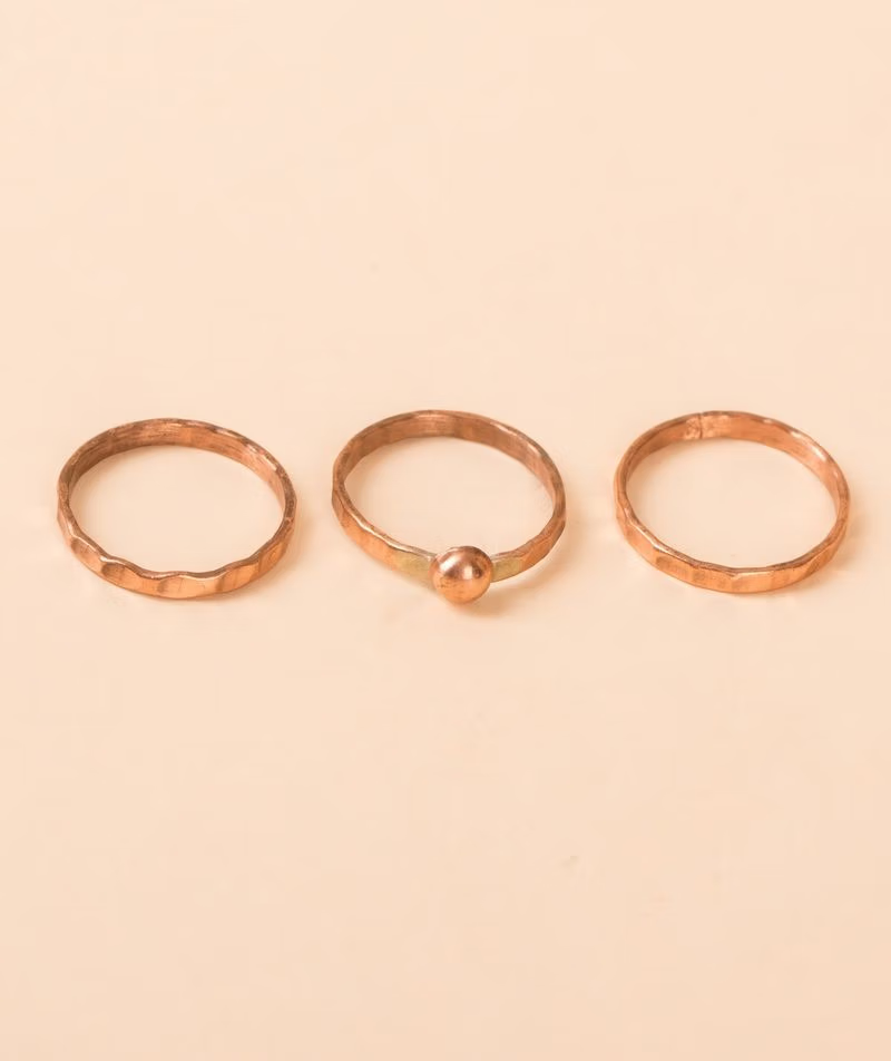 Copper Linga Ring