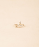 Consecrated Silver Snake Ring