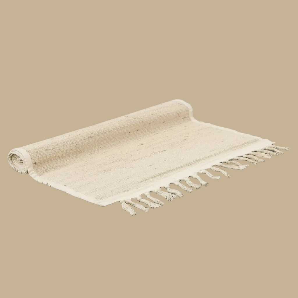 Banana fiber Yoga Mat with Rubberized Lower Surface