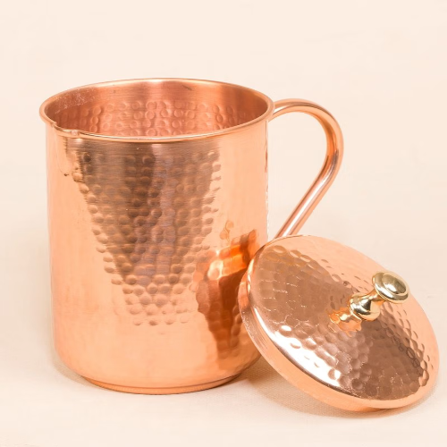 Hammered Copper Water Jug