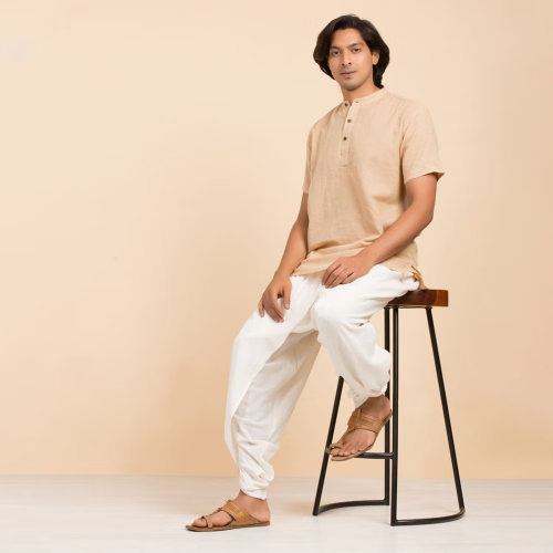 Buy Kurta top in Hemp Onine – Isha Life EU