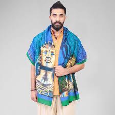 Adi yogi shawl 100% silk designed by Sadhguru to honour the Indian Prime minister