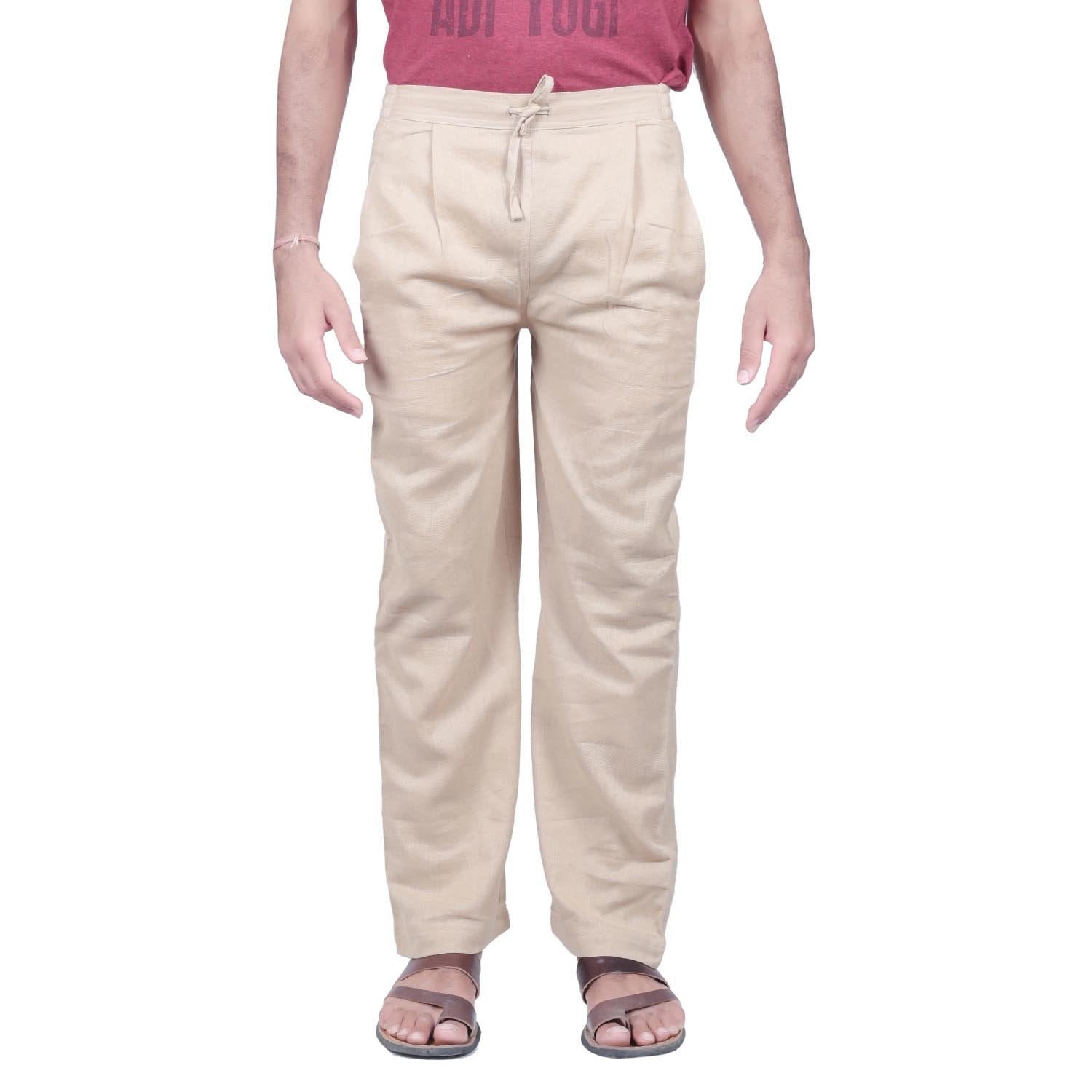 Buy online White Khadi Bottom Wear from Clothing for Men by Gazifab for  ₹2399 at 8% off | 2024 Limeroad.com