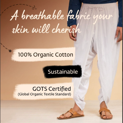 Dhoti- Black Cotton