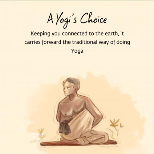 Isha 100% Cotton Yoga Mat