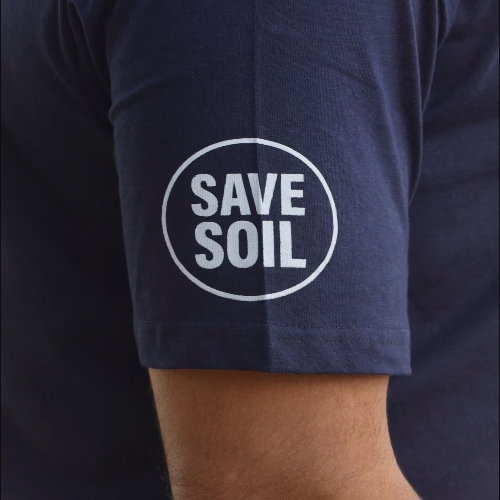 SS Logo Print T-Shirt Navy