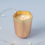 Antique Finish Two Tone Scented Soy Wax Candle