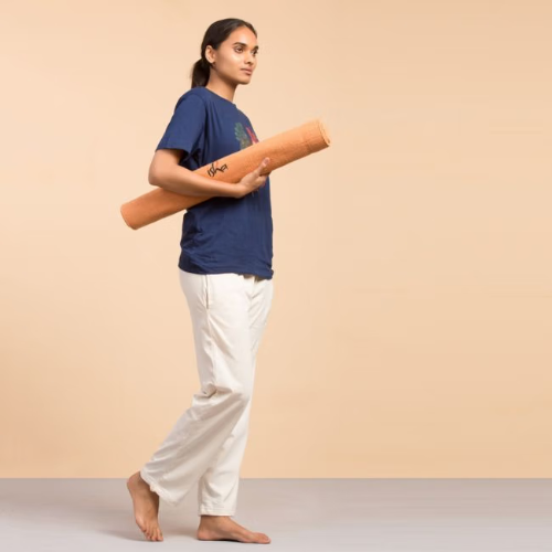 Isha 100% Cotton Yoga Mat